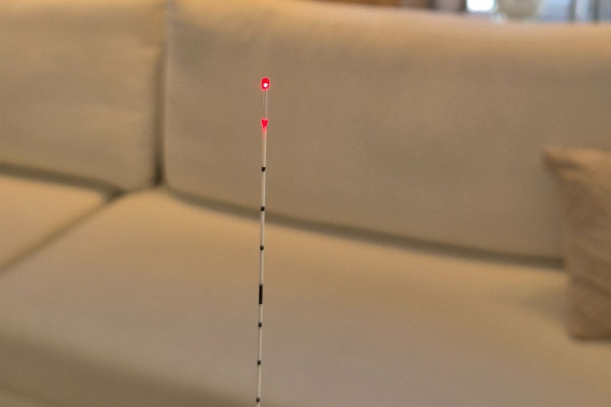 Fibra óptica conectada ao Elyon